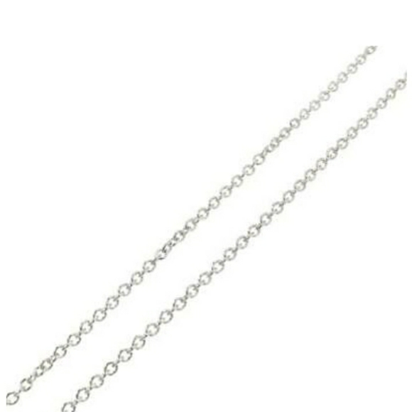 Tiffany & Co. Heart Padlock Lock Necklace 16" Sterling Silver 925 - Picture 5 of 12